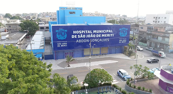 Emergência do Hospital Municipal de São João de Meriti Fachada