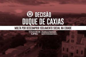 Justiça multa prefeito de Duque de Caxias Reprodução MPRJ