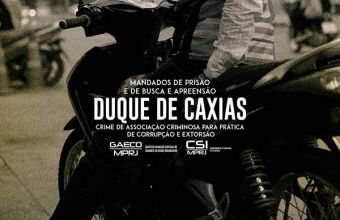 Operação contra associação criminosa que extorquia mototaxistas em Duque de Caxias Reproducao