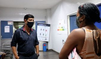 Fiscalização ao hospital estadual Adão Pereira Nunes o Saracuruna